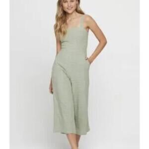 NWT L*Space‎ Oceanside Jumper in Reef Green Textured Sweetheart Size Large